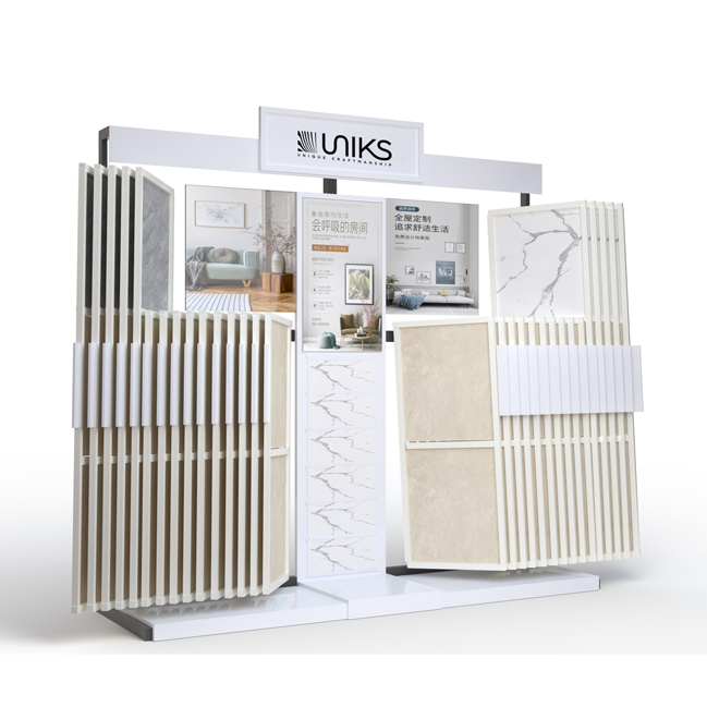 Door frame tile rack