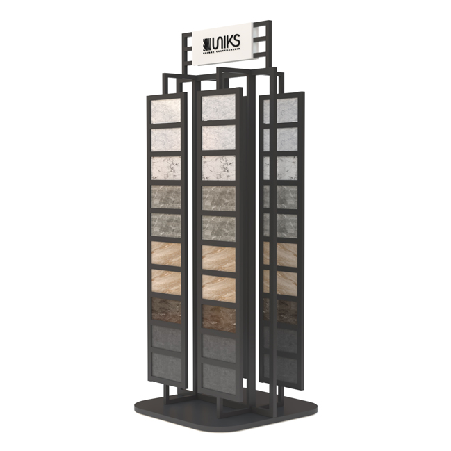 Tower tile rack