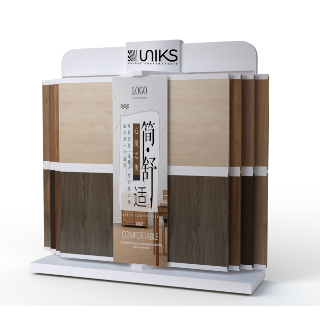 Door frame -like floor rack