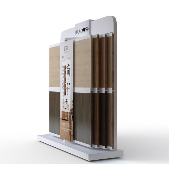 Door frame -like floor rack