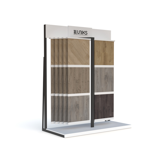 Door frame -like floor rack