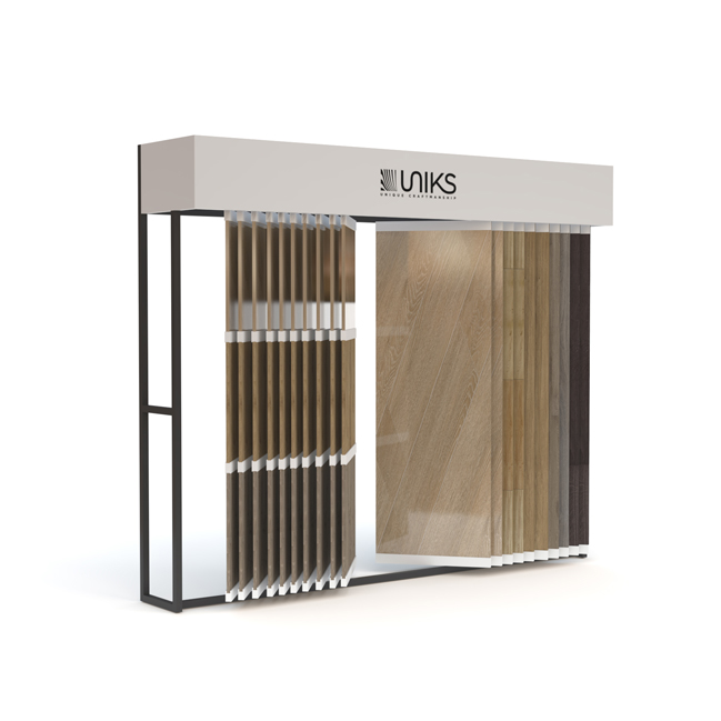 Door frame -like floor rack