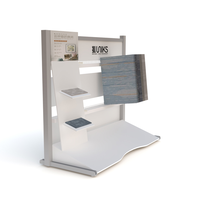 Door frame carpet rack