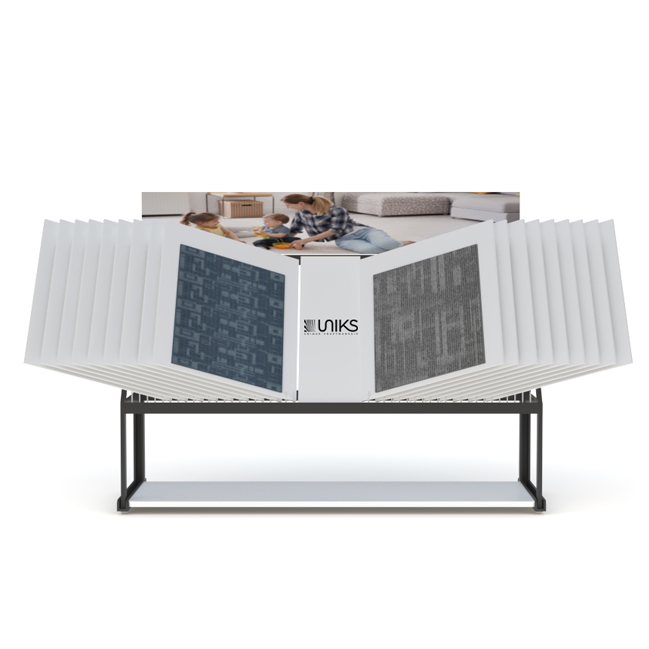 Door frame carpet rack